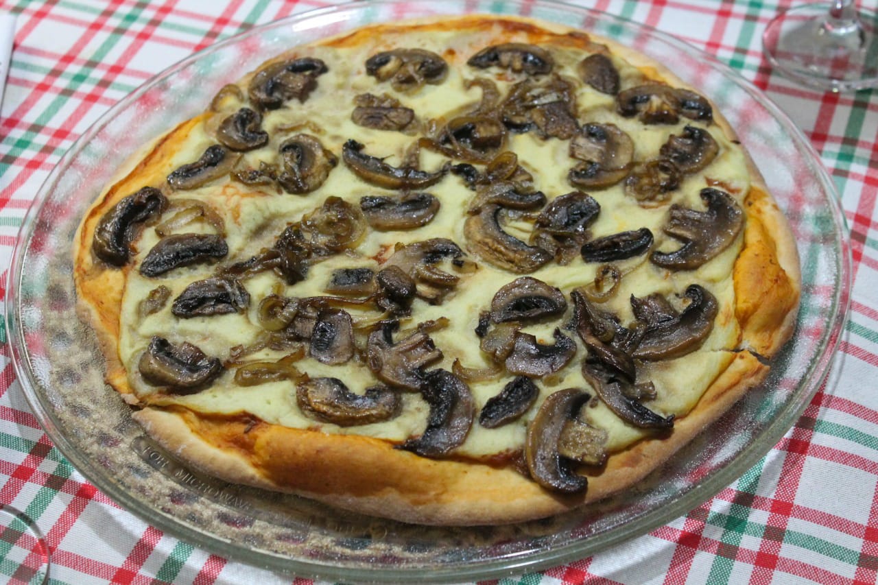 Pizza de Shitake e Shimeji - Picture of Pizzaretto, Sao Paulo